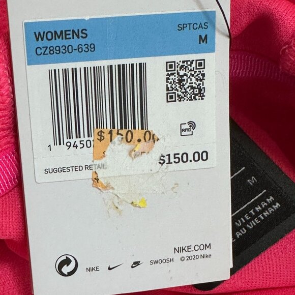Nike Sportswear Tech Pack Hoodie Jacket Hyper Pink Size M Logo Oversized Fit NWT - Picture 6 of 11